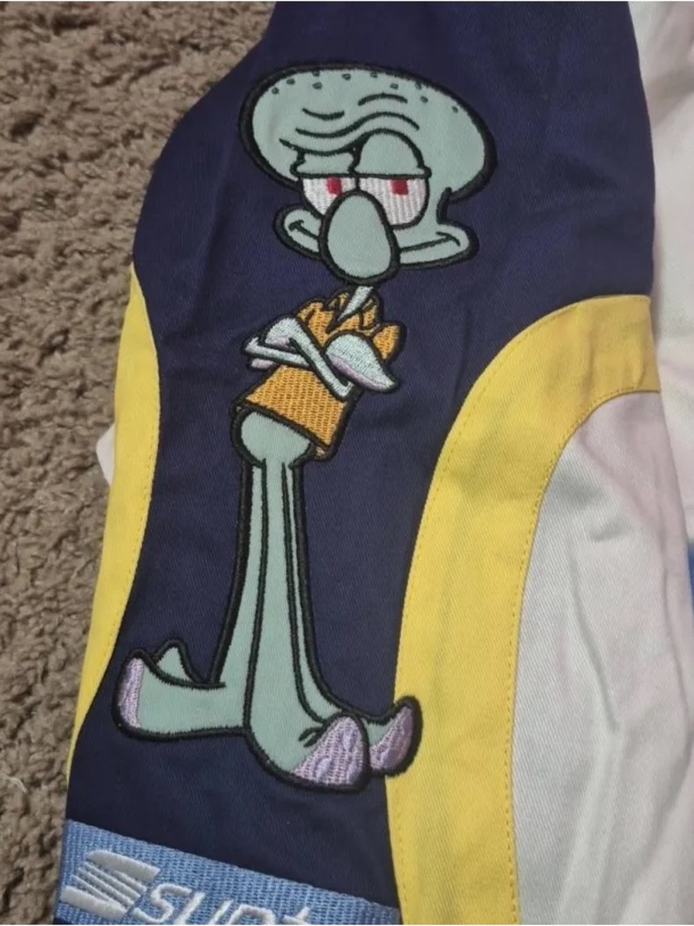 Supreme Multi-Color SpongeBob Racing Jacket - Picture 8 of 9